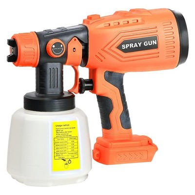 Cordless Paint Sprayer for Black and Decker 20V Batteries，HVLP Spray Pain