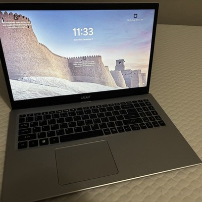 Acer Aspire 1 15.6'' Laptop | Intel Celeron N4500 | 4GB RAM | 128GB SSD | Silver