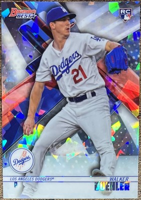 Walker Buehler 2018 Bowman's Best Atomic Refractor Rookie #2 Dodgers