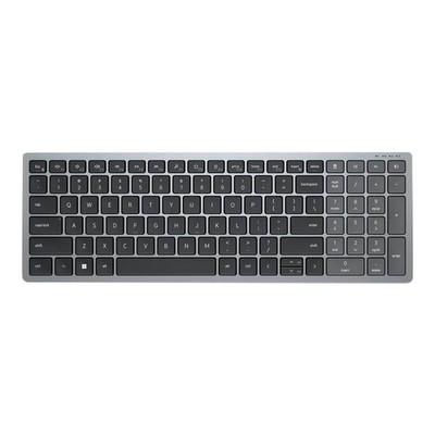 Dell Multi-Device KB740 Tastatur titangrau - QWERTZ - SOFORT