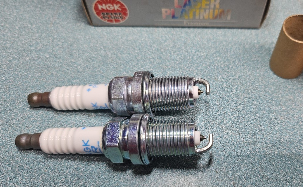 NGK  Spark Plug   PFR5N11   5838     Laser Platinum   Lot Of 2