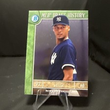 2017 Bowman Chrome Draft MLB Draft History #MLBD-DJ Derek Jeter Yankees MINT