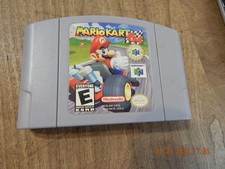 Mario Kart 64 Nintendo 64, 1997 N64 Cart Only Authentic TESTED Clean
