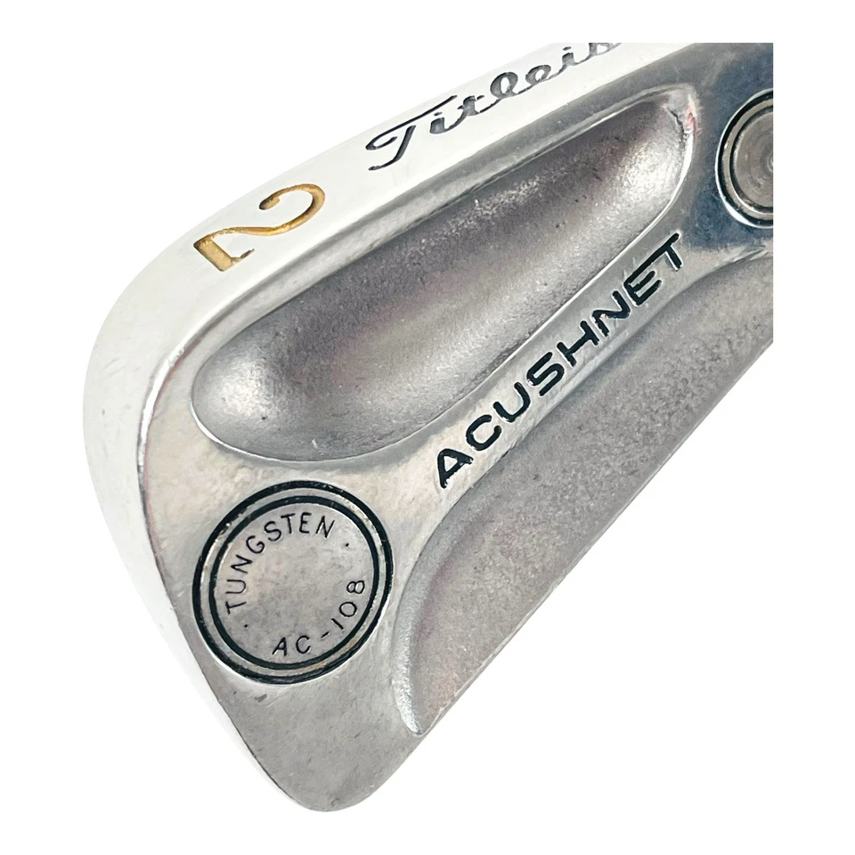 Titleist Acushnet AC-108 Tungsten 2 Iron True Temper Steel Regular Flex 39" RH - Image 4 of 4