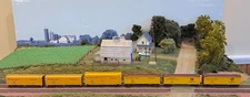 HO Lot of Six (6) 40' Refrigerator Cars. Accurail and Walthers. Custom. KD.