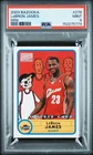 2003 Topps Bazooka LeBron James 276 Bubble Gum Cavaliers Rookie Card RC PSA 9