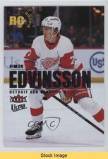 2023 Upper Deck Fleer Ultra Rookies Silver Foil Simon Edvinsson #202 READ 1a9z