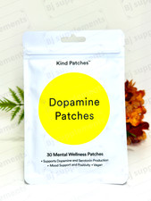 Kind Patches:Dopamine Patches:30 Mental WellnessPatches: supports dopamine and s