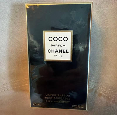 CHANEL COCO Parfum Refillable Spray 7.5ml 0.25oz Perfume Fragrance w/Box Sealed