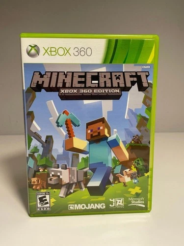 Minecraft Xbox 360 Game Complete in Case Excellent Clean Condition
