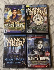 Nancy Drew Pc Game Lot X4 (Windows/Mac, 2014) ROM Untested