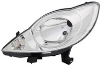 Scheinwerfer Links FüR Peugeot 107 2005-2012 H4 Halogen Streuscheibe
