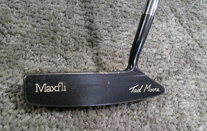 Vintage Maxfli TAD MOORE TM-3 Right-Handed Golf Club Putter New Grip 33.5