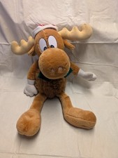 Vintage Bullwinkle J. Moose Plush - Rocky  Bullwinkle Collectible