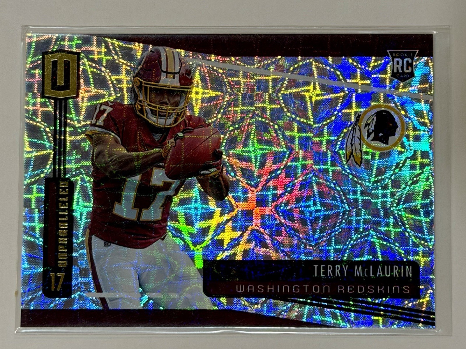 Terry McLaurin Panini Unparalleled #258 Cubic