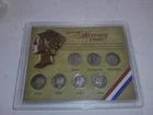 Legend of the Mercury Dime Collection 7 Coins American Historic Society