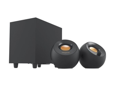 Creative Labs Creative Pebble Plus - Lautsprechersystem - für PC - 2.1-Kanal - 8