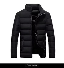 Popular Men Coat Autumn Winter Men Parkas Padded Thick Warm Jacket Coat Thicken