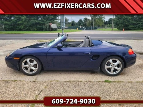 2002 Porsche Boxster Salvage Rebuildable Repairable Damaged Image 1 of 4