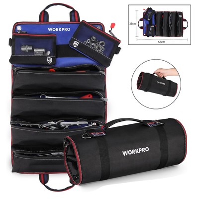 Werkzeug Rolltasche Werkzeugrolle 57*36 CM große Kapazität aus 720D Polyester