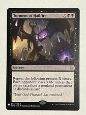 Torment of Hailfire NM The List MTG