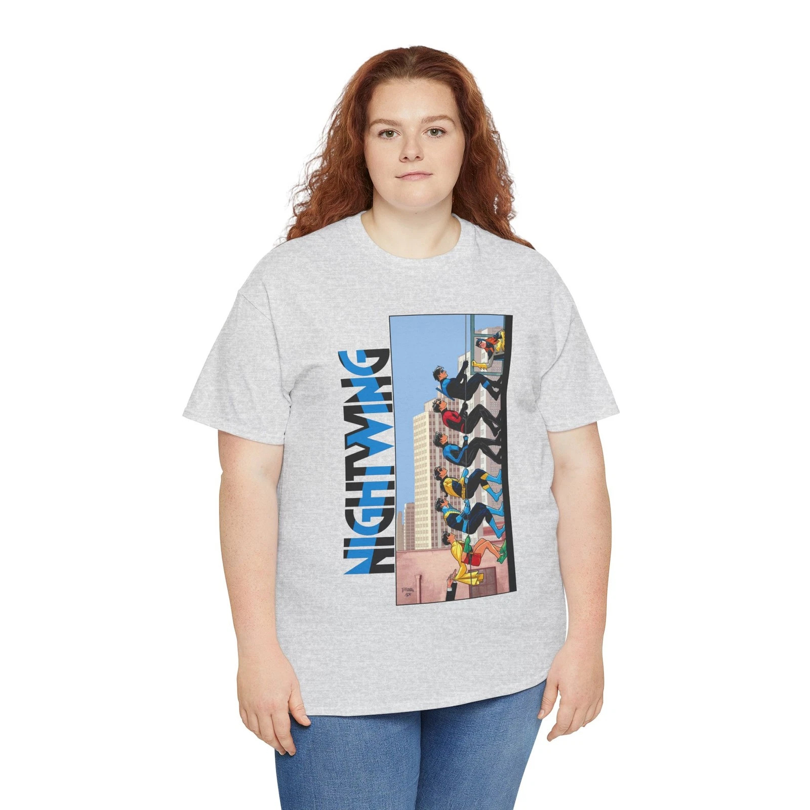 Nightwing T-Shirt - Bruno Redondo Art - Dick Grayson - Titans Leader - DC Comics