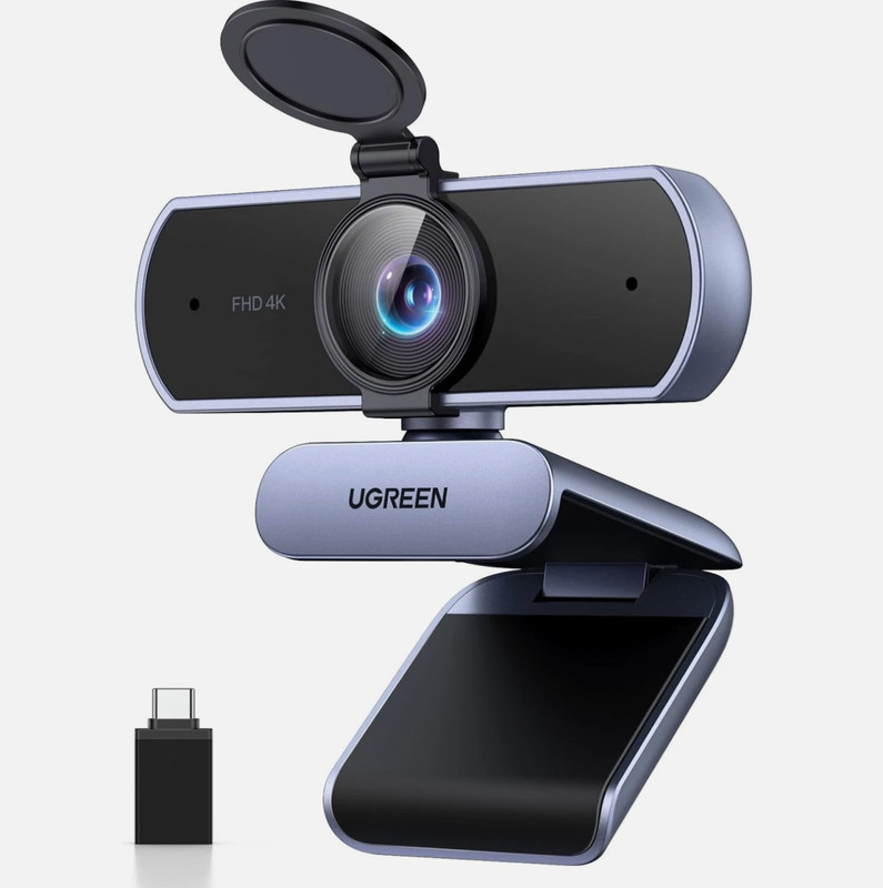 4K Ultra HD Webcam 30FPS | Fixed Focus, For Streaming And Video Conferences