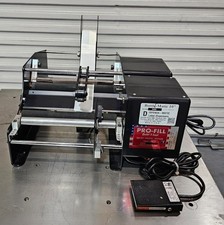 Semi-Automatic Tabletop Black Label Dispenser, 115V, Industrial-Grade