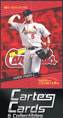Albert Pujols 2002 Donruss Super Estrellas #NNO Posters De Jugadores Cardinals