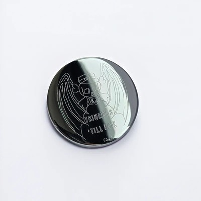 'Triumphs 'Till I Die' Custom Hand Etched British Gas Fuel Cap Chopper Bobber