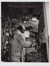 Apollo 11 Neil Armstrong Lunar Module Training Rare 1969 - Original NASA Photo