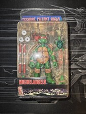 2008 NECA TMNT Teenage Mutant Ninja Turtles Mirage Michelangelo nuovo originale