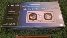 Speco Technologies SP-5CLCC High End Center Channel Speaker, UNUSED