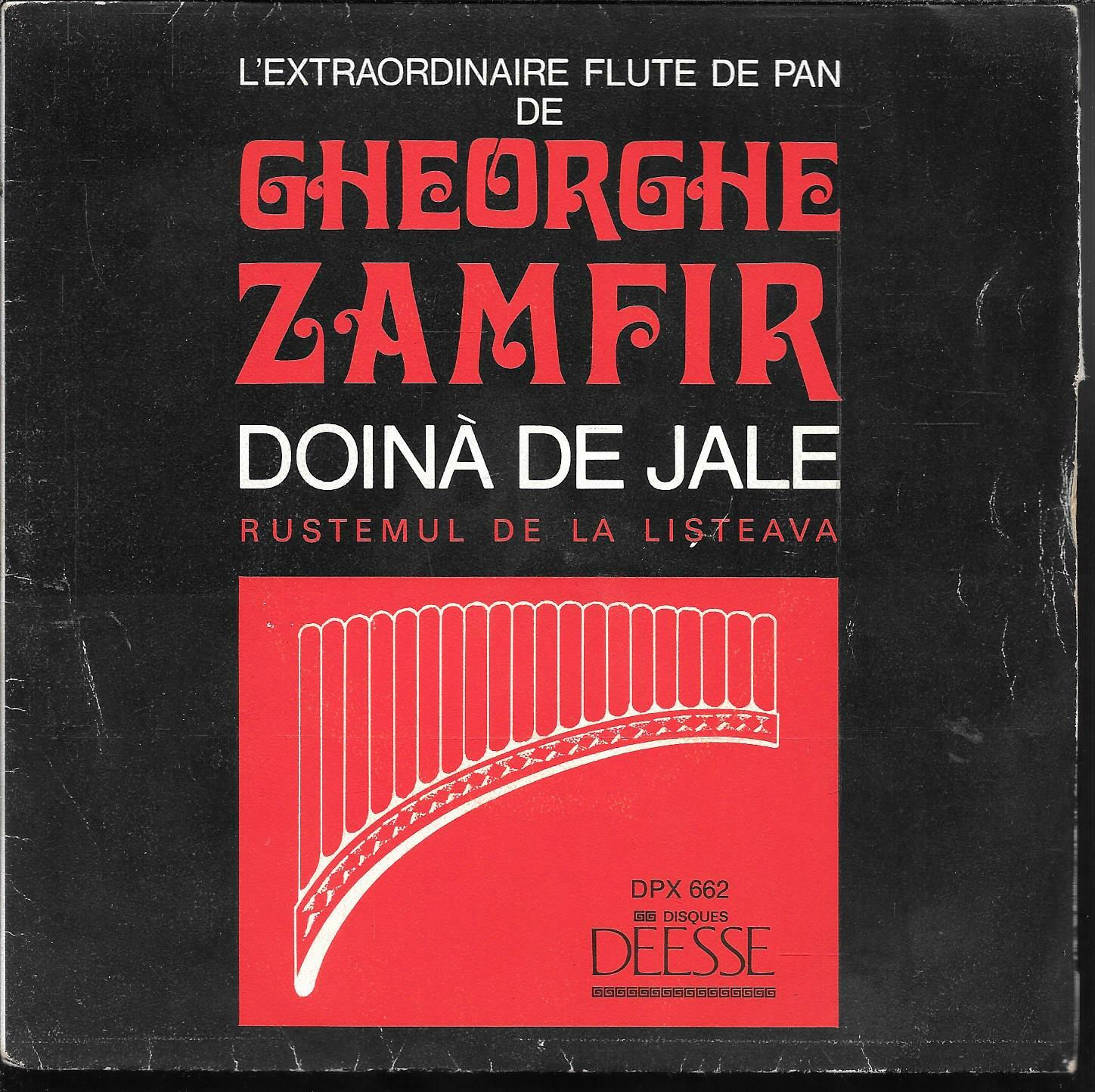45 TOURS / 7" SINGLE--ZAMFIR--DOINA DE JALE / RUSTEMUL DE LA LISTEAVA