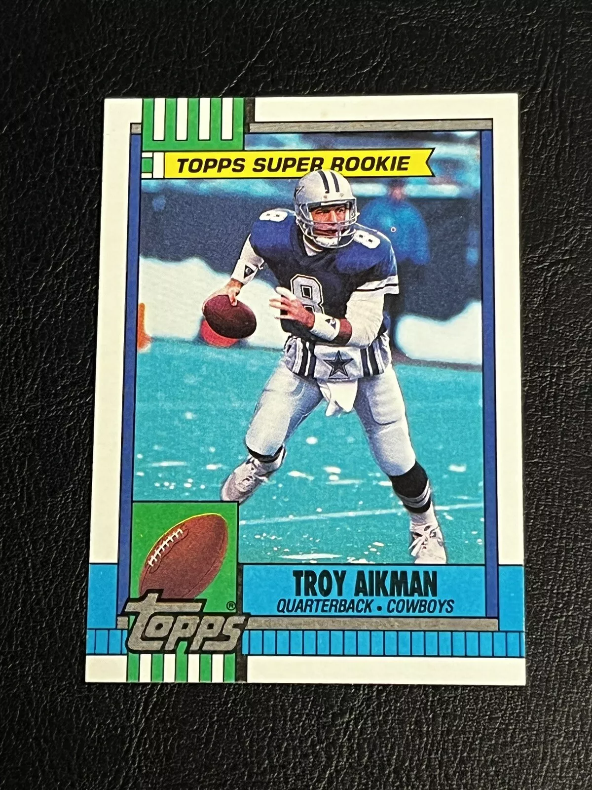 1990 Topps #482 Troy Aikman Rookie RC NM-Mint Dallas Cowboys HOF