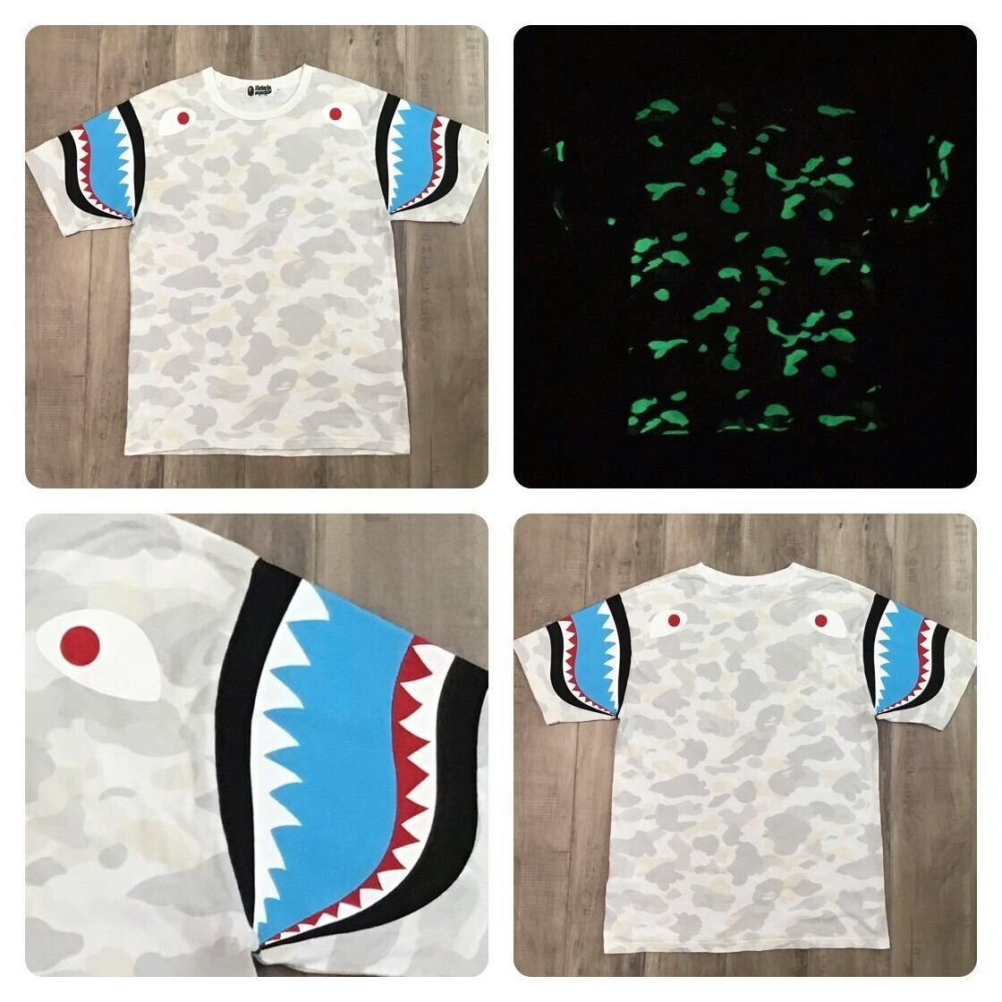 新品BAPE A BATHING APE SHARK FIGURE TEE 新品BAPE A BATHING APE SHARK FIGURE TEE A BATHING APE® Shark