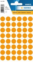 Herma 1864 Vielzwecketiketten Ø 13 Mm Rund Leuchtorange Papier Matt 2400 St.