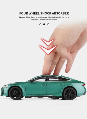 1:24 Audi RS7 Coupe Alloy Car Model Diecast Sports Gift Fast Free Shipping New - Picture 9 of 11
