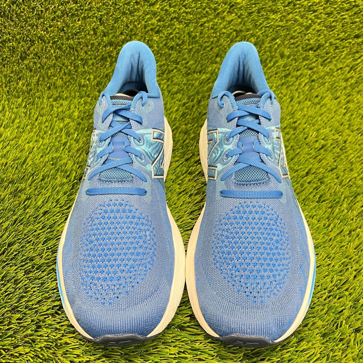 New Balance Vongo Men\'s Size 12 D Blue White Sneakers Athletic Shoes Comfort EUC New Balance Fresh Foam Vongo Men main image 3