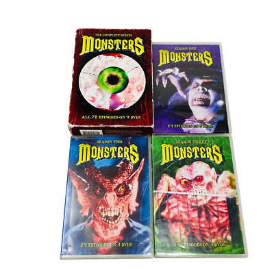 Monsters Complete Series DVD Box Set. 9 DVD's. Horror Anthology
