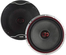 DS18 6.5" 2-Way Coaxial Car Speaker with Fiber Glass Cone - Pair