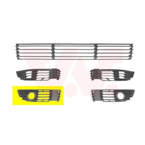 VAN Wezel LüFtungsgitter StoßFäNger Vorne Rechts FüR VW Passat Variant 5837594-image