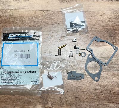 Original Quicksilver 1395-823635 4 Reparatursatz für Vergaser Mercury 30-125 PS 