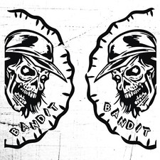 L097 Kit 2 adesivi per Camion Teschio Bandit SKULL scheletro horror universali