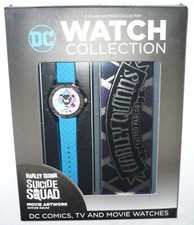 Orologio Harley Quinn, cassa da collezione e rivista - collezione orologi DC - nuovo
