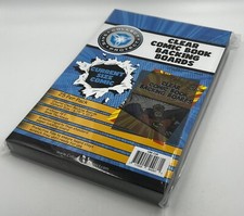 NEW CSP 25CT PACK CLEAR COMIC BOOK BACK BOARD...