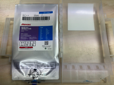Original Mimaki Bulk Ink System Case/Halter, SS21 Tinte, Cyan 2 Ltre O/Date - K61