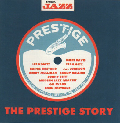 CD Tristano / Konitz / Stan Getz a.o. The Prestige Story Musica Jazz