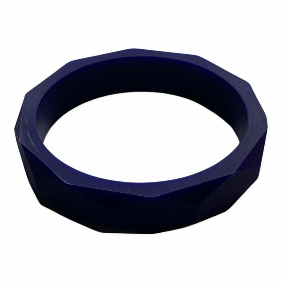 Pulsera de dentición para bebé Lil' Jumbl sin BPA BT012 azul marino Foto 3 de 4