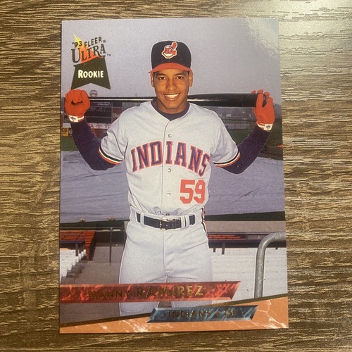 Manny Ramirez 1993 Fleer Ultra Rookie Baseballkarte #545